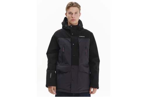 Emerson Hood Μπουφάν Παρκά Ανδρικό (252.EM10.29 EBONY-BLACK)