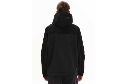Emerson Hooded Μπουφάν Αντιανεμικό Ανδρικό (252.EM10.68 EBONY-BLACK)