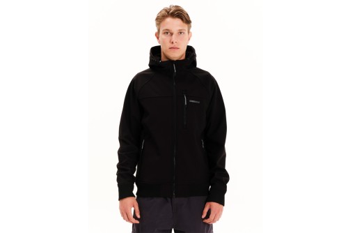Emerson Raglan Bonded Bomber Μπουφάν Αντιανεμικό Ανδρικό (252.EM11.19 BLACK)