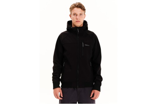 Emerson Raglan Bonded Bomber Μπουφάν Αντιανεμικό Ανδρικό (252.EM11.19 BLACK)
