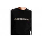 Emerson Μπλούζα Μακρυμάνικη (252.EM20.03 BLACK)