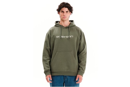 Emerson Logo Hoodie Ανδρικό (252.EM20.06 OLIVE GREEN)