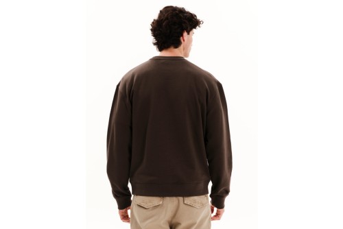 Emerson Classic Μπλούζα Με Λαιμόκοψη Ανδρική (252.EM20.97 D.BROWN)