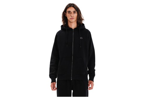 Emerson Full Zip Ζακέτα Βαμβακερή Ανδρική (252.EM21.89 BLACK)