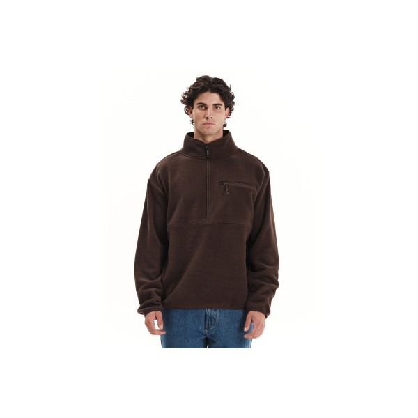 Emerson Ζακέτα Χωρίς Κουκούλα (252.EM28.06 D. BROWN)