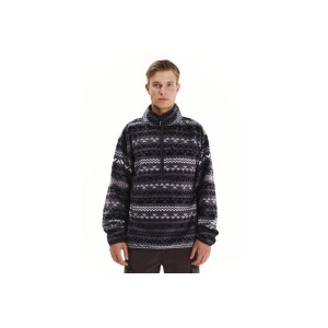 Emerson Half Zip Μπλούζα Fleece Με Φερμουάρ Ανδρική (252.EM28.106 PR541 MIDNIGHT BL)