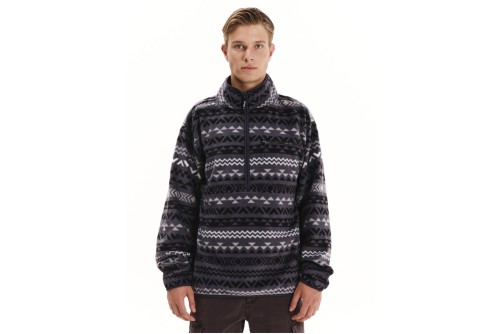 Emerson Half Zip Μπλούζα Fleece Με Φερμουάρ Ανδρική (252.EM28.106 PR541 MIDNIGHT BL)
