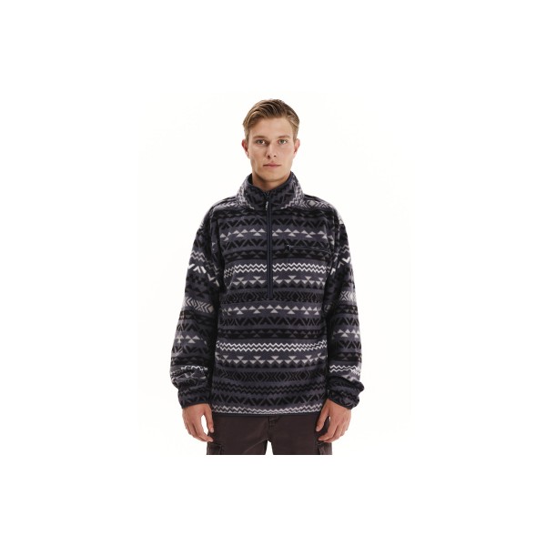 Emerson Μπλούζα Μακρυμάνικη Με Φερμουάρ (252.EM28.106 PR541 MIDNIGHT BL)