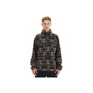 Emerson Half Zip Μπλούζα Fleece Με Φερμουάρ Ανδρική (252.EM28.106 PR547 DEEP PINE)