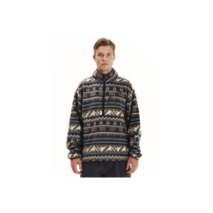 Emerson Half Zip Μπλούζα Fleece Με Φερμουάρ Ανδρική (252.EM280.105 PR538 DUSTY OLIV)