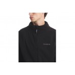 Emerson Full Zip Ανδρική Ζακέτα Fleece Μαύρη