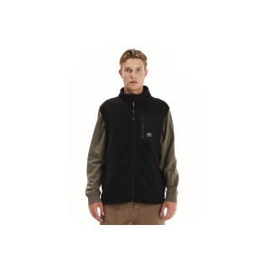 Emerson Γιλέκο Fleece Ανδρικό (252.EM29.50 BLACK)