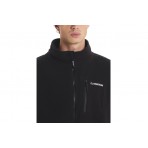 Emerson Ανδρική Ζακέτα Fleece Μαύρη