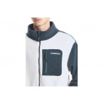 Emerson Ανδρική Ζακέτα Fleece Λευκή, Κυπαρισσί