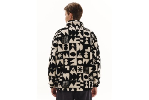 Emerson Ζακέτα Sherpa Fleece Ανδρική (252.EM290.429 PR542 OFF WHITE)