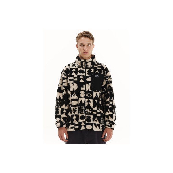 Emerson Ζακέτα Sherpa Fleece Ανδρική (252.EM290.429 PR542 OFF WHITE)
