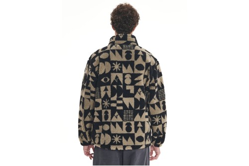 Emerson Ζακέτα Sherpa Fleece Ανδρική (252.EM290.429 PR542B BEIGE)