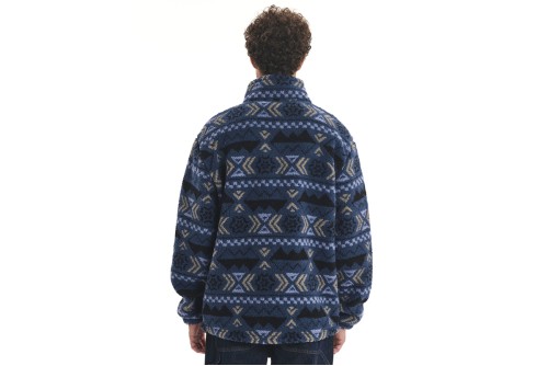 Emerson Ζακέτα Sherpa Fleece Ανδρική (252.EM290.429 PR548 BLUE)