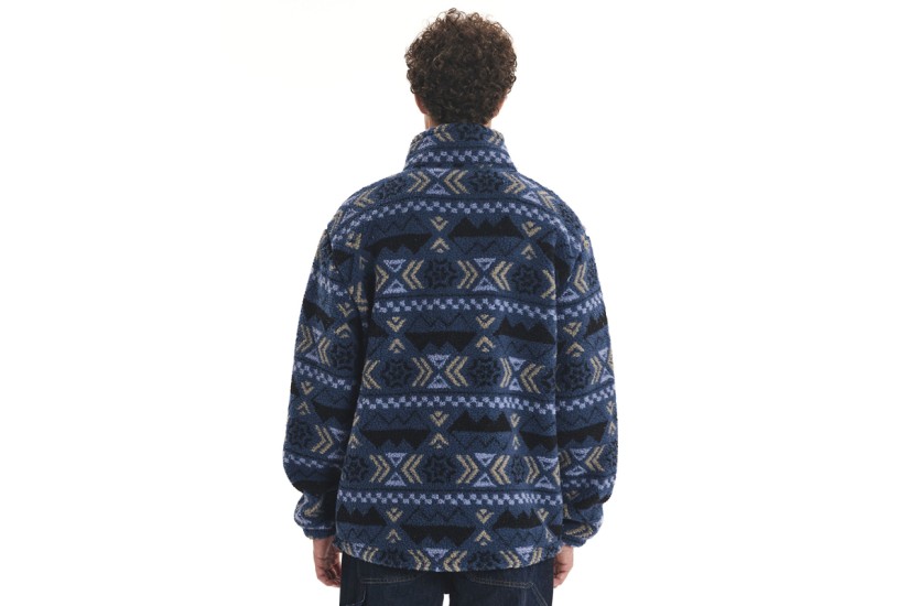 Emerson Ανδρική Ζακέτα Fleece Sherpa Μπλε, Διάφορα χρώματα