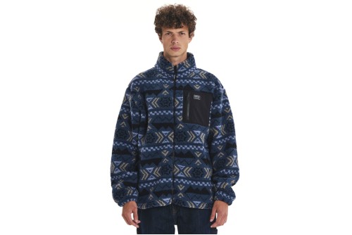 Emerson Ζακέτα Sherpa Fleece Ανδρική (252.EM290.429 PR548 BLUE)