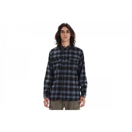 Emerson Button Down Flannel Πουκάμισο Μακρυμάνικο Ανδρικό 