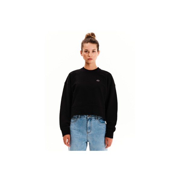 Emerson Cropped Μπλούζα Με Λαιμόκοψη Γυναικεία (252.EW20.90 BLACK)