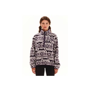 Emerson Half Zip Μπλούζα Fleece Με Φερμουάρ Γυναικεία (252.EW28.141 PR547 ECRU)