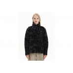 Emerson Γυναικεία Μακρυμάνικη Μπλούζα Sherpa Μπλε Σκούρο, Μαύρη