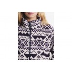 Emerson Γυναικεία Ζακέτα Fleece Εκρού, Μωβ