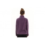 Emerson Γυναικεία Ζακέτα Fleece Λιλά