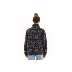 Emerson Ανδρική Ζακέτα Fleece Sherpa Ανθρακί, Μωβ, Εκρού