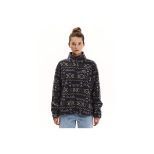 Emerson Ζακέτα Fleece Γυναικεία (252.EW290.139 PR548 OFF BLACK)