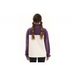 Emerson Γυναικεία Ζακέτα Fleece Εκρού, Μωβ