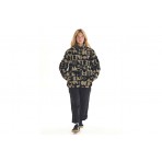 Emerson Γυναικεία Ζακέτα Fleece Sherpa Μπεζ, Μαύρη