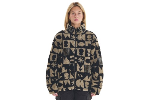Emerson Ζακέτα Sherpa Fleece Γυναικεία (252.EW290.439 PR542B BEIGE)