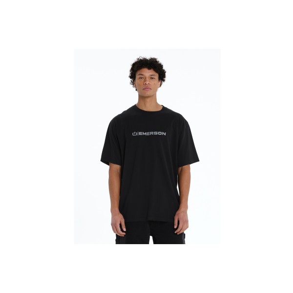 Emerson Logo T-Shirt Ανδρικό (261.EM33.03 BLACK)