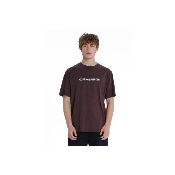 Emerson Logo T-Shirt Ανδρικό (261.EM33.03 VINTAGE WINE)
