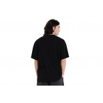 Emerson Solid Ανδρικό Κοντομάνικο T-Shirt Μαύρο