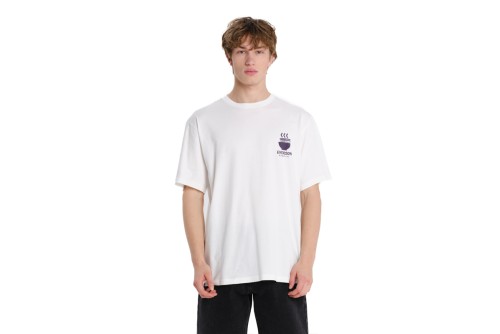 Emerson Ramen Club T-Shirt Ανδρικό (261.EM33.23 FROSTY WHITE)