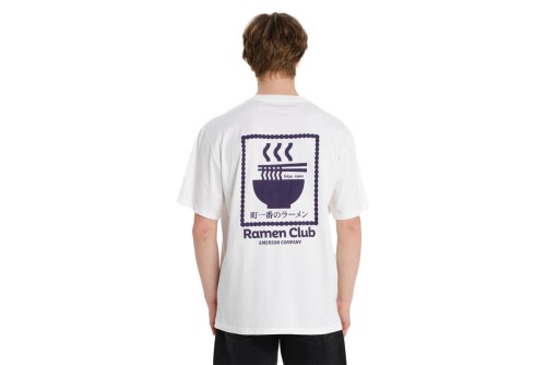 Emerson Ramen Club T-Shirt Ανδρικό (261.EM33.23 FROSTY WHITE)