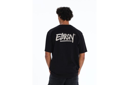 Emerson T-Shirt Ανδρικό (261.EM33.24 BLACK-WHITE)
