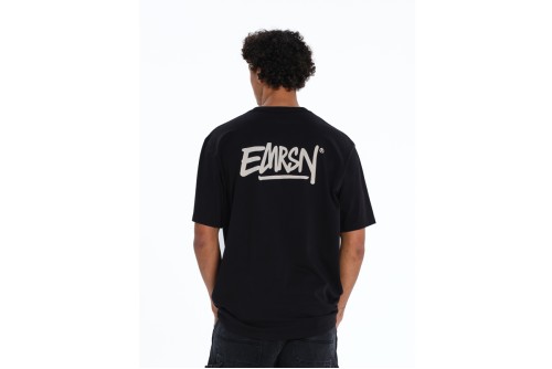 Emerson T-Shirt Ανδρικό (261.EM33.24 BLACK-WHITE)