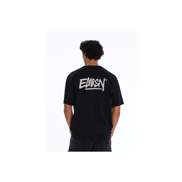 Emerson T-Shirt Ανδρικό (261.EM33.24 BLACK-WHITE)