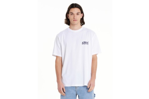 Emerson T-Shirt Ανδρικό (261.EM33.24 WHITE-PURPLE)