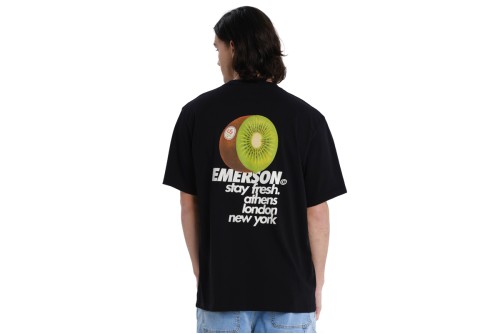 Emerson Kiwi T-Shirt Ανδρικό (261.EM33.41 BLACK)