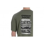 Emerson Snacks T-Shirt Ανδρικό (261.EM33.45 OLIVE GREEN)