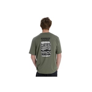 Emerson Snacks T-Shirt Ανδρικό (261.EM33.45 OLIVE GREEN)