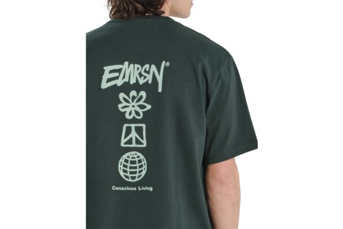 Emerson T-Shirt Ανδρικό (261.EM33.47 FOREST TEAL)