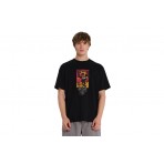 Emerson Graphic Print Ανδρικό Κοντομάνικο T-Shirt Μαύρο