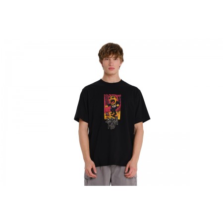 Emerson Graphic Print Ανδρικό Κοντομάνικο T-Shirt Μαύρο